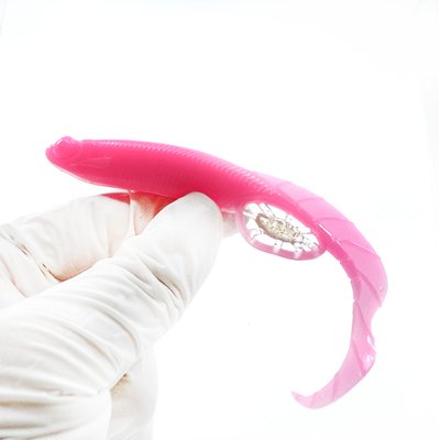 캣츠크로우 모비딕테일 광어웜 다운샷웜 037 핑크, 12.7cm(5인치)
