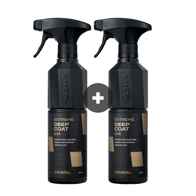 [1+1 이벤트][불스원] 뉴 크리스탈 딥코트 발수 오염방지 광택코팅제 500ml