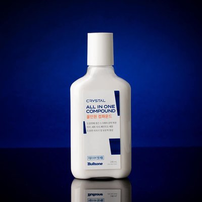 [불스원] 뉴 크리스탈 올인원 컴파운드 자동차 흠집 광택복원 140ml