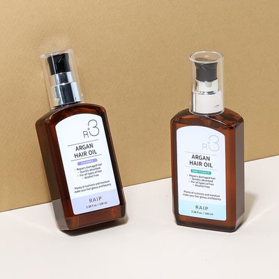 라입 R3 아르간 오일 헤어 에센스 100ml 1+1 베이비파우더 & 엘레강스