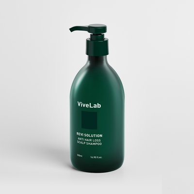 바이브랩 4주 솔루션 초록 탈모 샴푸 우디플로럴머스크, 500ml, 1개