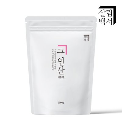 1+1 살림백서 구연산 1000g 대용량