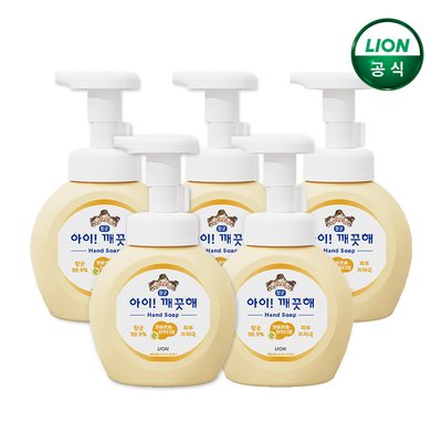 아이깨끗해 핸드워시 순향 250ml 본품 x 5개 / 손세정제