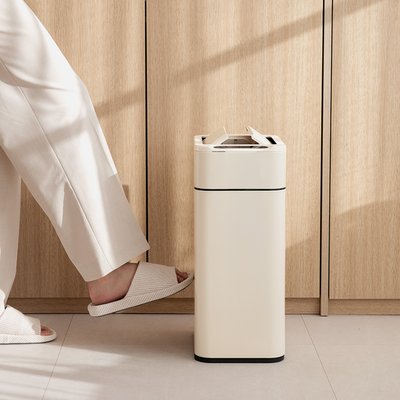 [단독] 스마트 자동 센서 냄새차단 기저귀 쓰레기통 20L 대용량 종량제 호환 휴지통