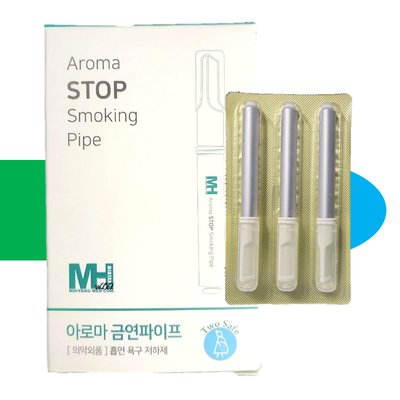 아로마 금연파이프 3개입 1갑 약국 비타스틱 보조제 금연초 비타민담배 니코틴 없는 금연초