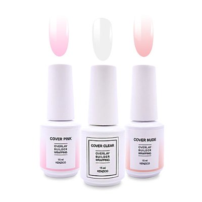 켄지코 커버 빌더젤 15ml 3가지 컬러중 택1 (손톱연장젤 찢어진손톱)