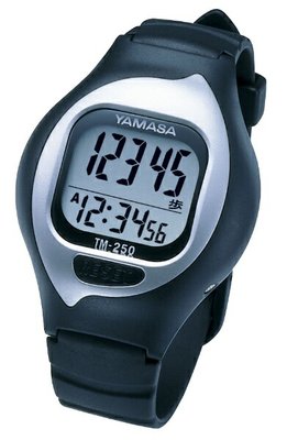 야마사 일제 만보기 시계 도케이만포 블랙 NEW TM-250
