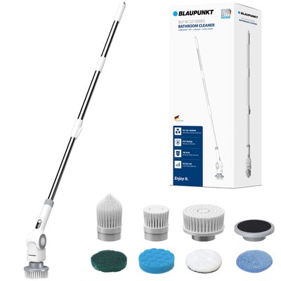 블라우풍트 블루스핀 7in1 IPX7 방수 3단 조절 무선 욕실청소기 BLP-BC221