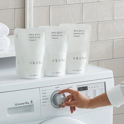 3+3 통돌이 세탁조 클리너 드럼세탁기 세탁조 클리너 통세척 청소