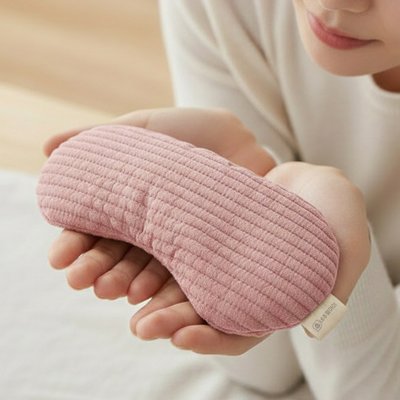 국산 팥 눈찜질팩 팥안대 코찜질 비강 어린이 곡물 비염 네추럴아이 일반형 핑크 냉찜질