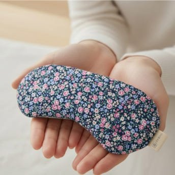 네추럴아이 국산 팥 눈찜질팩 온찜질 냉찜질 코 안대 비강 부비동 비염 일반형 분홍꽃무늬