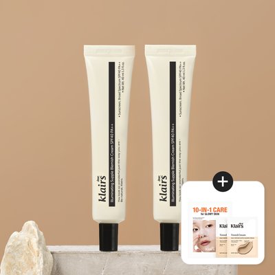 [더블구성] 클레어스 일루미네이팅 서플 블레미쉬크림 40g (SPF40 PA++), 2개 / 비비크림 자연스러운 톤업 모공커버