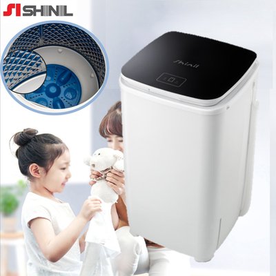 신일 탈수기 스텐 고속 미니 전기 빨래 SDM-T77H