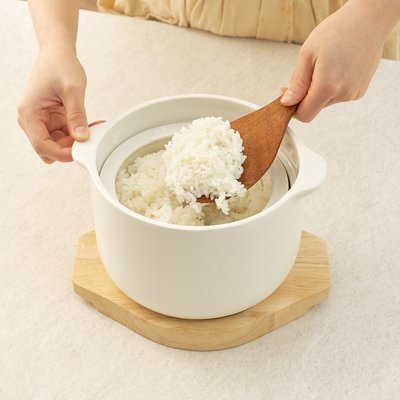 윤도자기 전자레인지용 저당밥솥 4인용 저칼로리