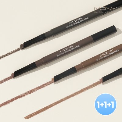 [1+1+1] MQNY 마이스트롱 오토 아이브로우 펜슬 0.35g 4종 /눈썹펜슬 눈썹브로우 퍼스널컬러