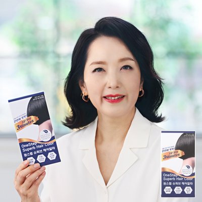 장미화 3분 염색약 동안 렛미모 15회분 흑갈색 염색제 셀프 새치커버
