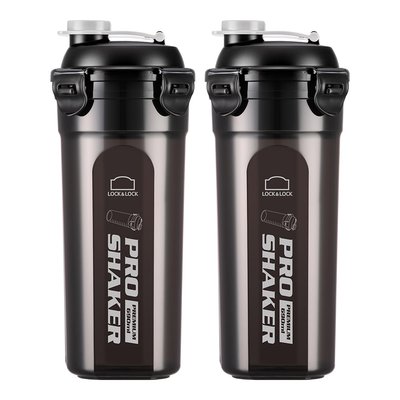 락앤락 프로쉐이커 1+1 690ml 트라이탄 쉐이크통 헬스물통 단백질 보충제 물병 보틀