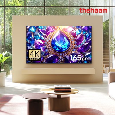 스마트 티비 165cm(65인치)TV, QD-MINILED PRO 게이밍, 상하좌우벽걸이 전문기사설치