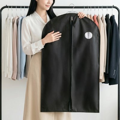아모란나 더베스트 고급 부직포 옷 커버 의류 보관 옷정리 M 그레이