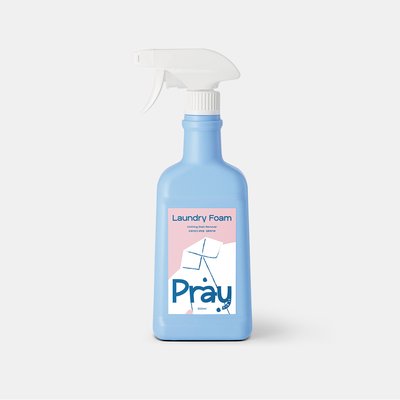 세탁폼 효소 자연유래 유아 옷 생리혈 피 여성속옷 얼룩 제거제 500ml, 1개