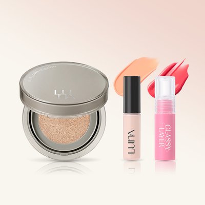 루나 블러 커버 쿠션 포켓 쏙! 미니 KIT (미니쿠션&미니코렉터&미니틴트 구성)