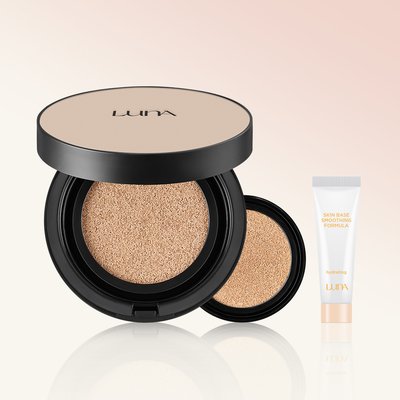 루나 롱래스팅 컨실픽싱 쿠션 본품 13.5g + 리필 13.5g (SPF50 PA++++) (+수분 베이스 5ml 증정)