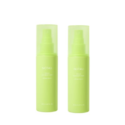 [1+1][뿌리는 선크림]낫포유 비건 선 바디 미스트 85ml SPF40