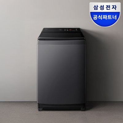 삼성전자 AI 통버블세탁기 19kg 제트샷 스마트싱스 딥차콜(WA80F19S8C)