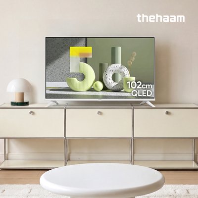 스마트티비 구글5.0 102cm(40인치)TV, QLED, 더함 CHiQ 고객직접설치