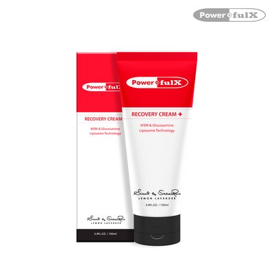 파워풀엑스 리커버리크림 플러스 100ml 온열 발열 스포츠 파워풀 회복 크림