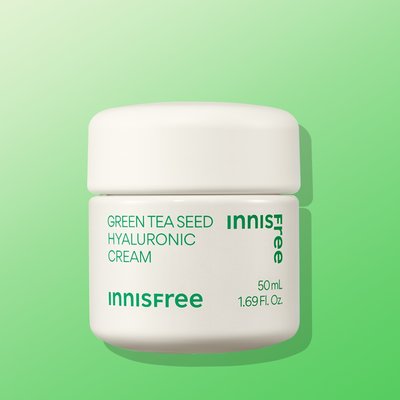 이니스프리 그린티 씨드 히알루론산 수분크림 / 진정 보습 속건조 화잘먹 50ml, 1개