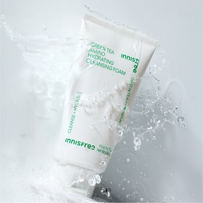 이니스프리 그린티 아미노 수분 클렌징 폼 150ml, 1개