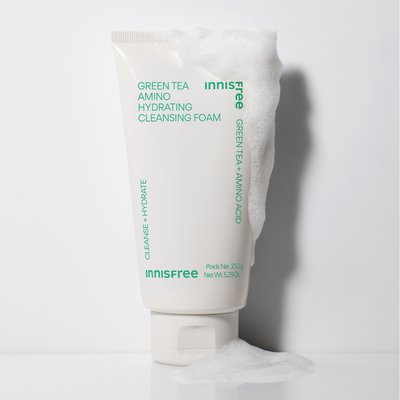 이니스프리 그린티 아미노 수분 클렌징 폼 250ml, 1개