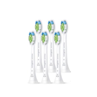 필립스 소닉케어 화이트닝 칫솔모 6개입 화이트 HX6066/14