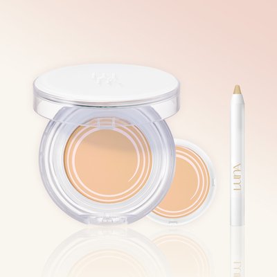 루나 수분광팩트 클리어 본품 12.5g +리필 12.5g  (SPF50+ PA+++) (+수분 베이스 5ml 증정)
