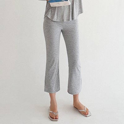 데일리 옆트임 부츠컷 밴딩 팬츠 여성 바지 원데이핏 ONeday fit
