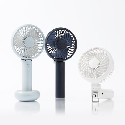 프롬비 사일런트스톰 미니 휴대용 선풍기 접이식 무소음 탁상겸용 FA135 스노우화이트