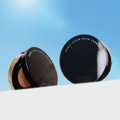 에이지투웨니스 노블 커버 새틴 쿠션 12g 본품+리필(+퍼프2매) (SPF40+)
