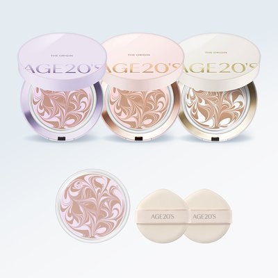 에이지투웨니스 디오리진 에센스 팩트 12.5g  본품+리필(+퍼프2매) (SPF50+ PA+++)