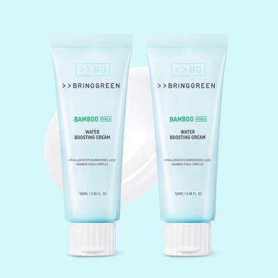 브링그린 대나무 히알루 수분 부스팅 크림 100ml + 100ml