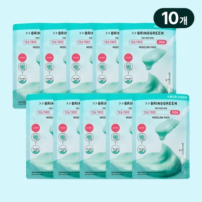 [SET] 브링그린 모델링 팩 28g 10개