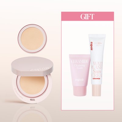 에스쁘아 비내추럴 쿠션 SPF50+ 14gx2 (본품+리필) (GIFT: 미니 선크림 + 미니 클렌징폼)