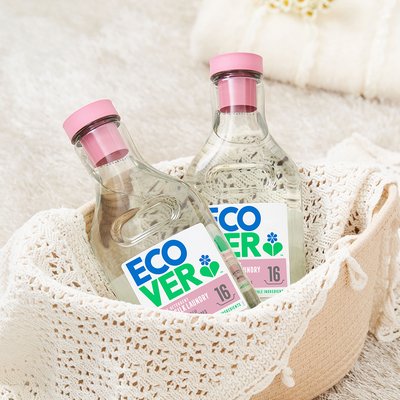 에코버 울세탁세제 수련꽃 허니듀 750ml, 2개