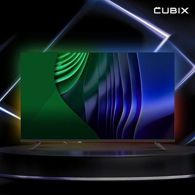큐빅스 스마트 109cm(43인치) FHD TV LED 에너지1등급 구글 안드로이드 GAT431FHD