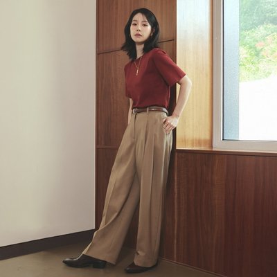 FW 울혼방 투턱 팬츠