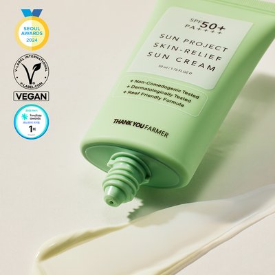 땡큐파머 선 프로젝트 스킨 릴리프 선크림 50ml /SPF50+ PA++++