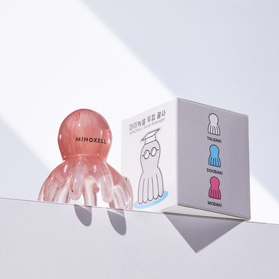 마이녹셀 문어 두피 괄사 삼둥이  (3종 중 1개 랜덤 발송) 승모근 머리 두피 지압 경락 마사지 림프순환