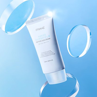 프란츠 네이키드 선쉴드 펩타이드 선크림 50ml (SPF50+ PA++++)