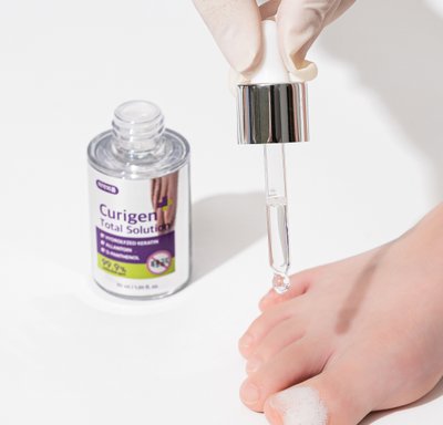 큐리젠 발톱무좀 무좀균 억제 매일 사용하는 의약외품 솔루션 30ml, 1개