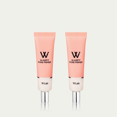 더블유 에어핏 포어 프라이머 누디핑크(모공 지우개) 35g, 2개